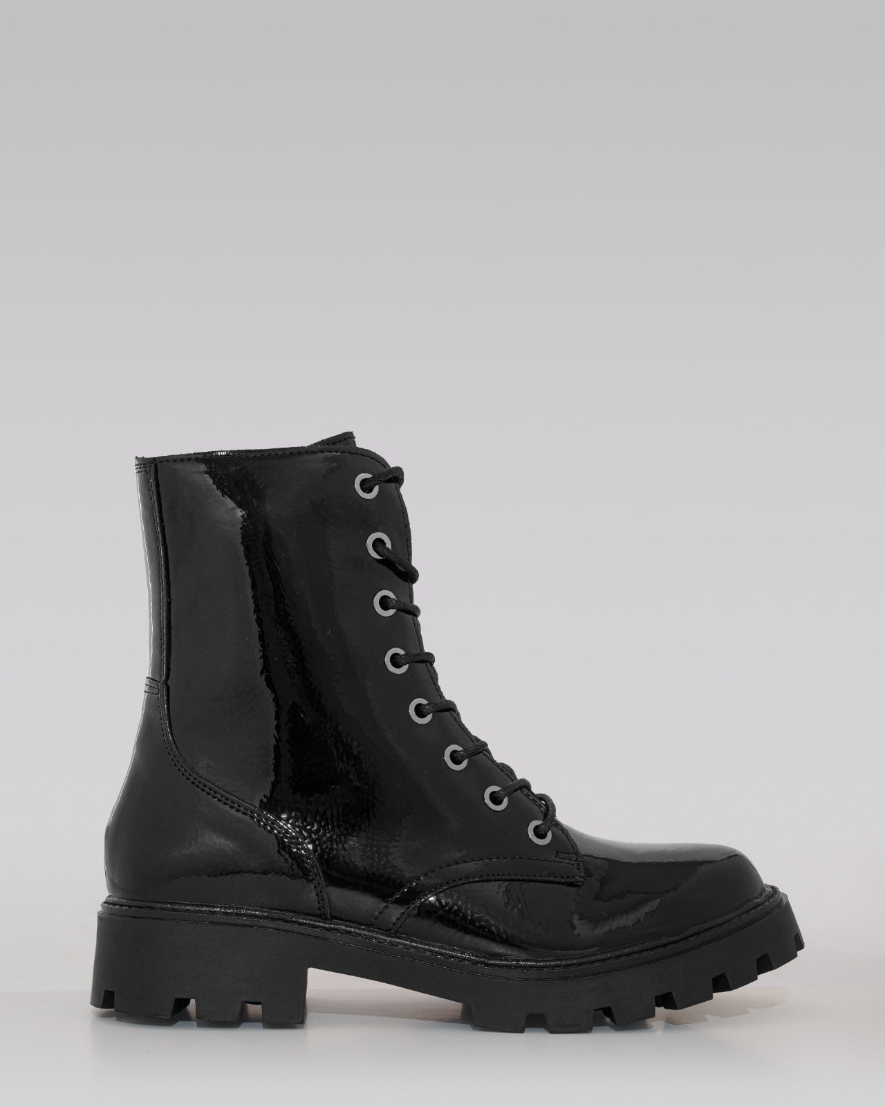 Botas Militares con Plataforma - NYRAGLOW