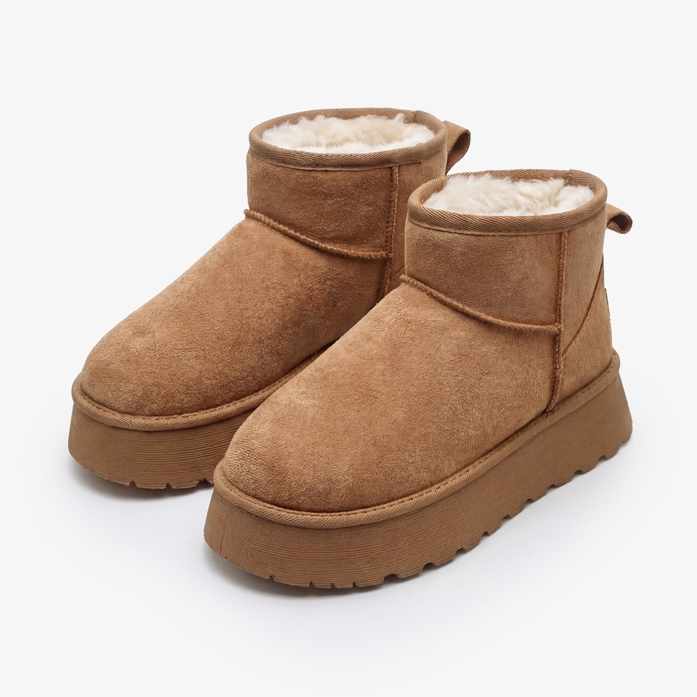 Botas Pelo - MISWINTER - Camel
