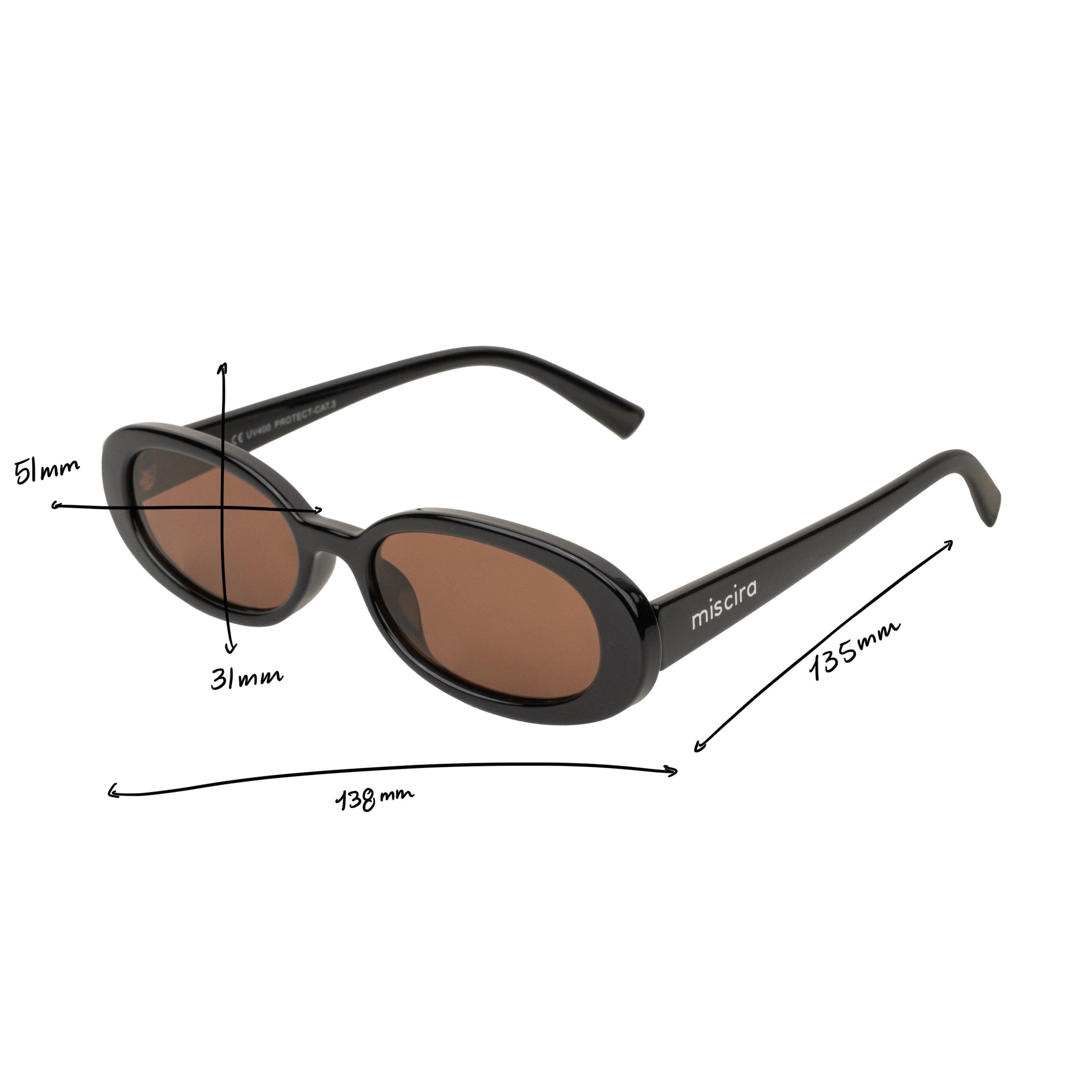 Gafas Lumière - Black/Brown