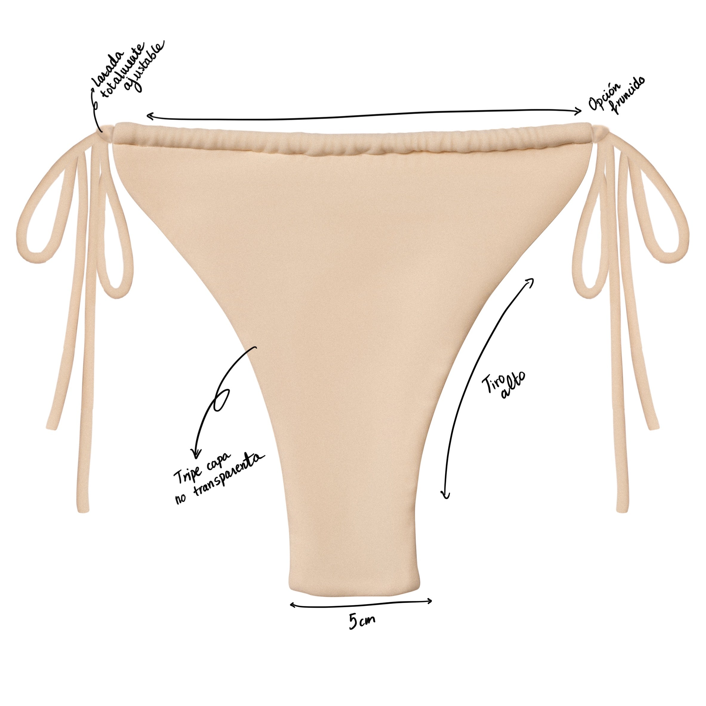 BRAGUITA Bikini - Ibiza - Blanco Roto