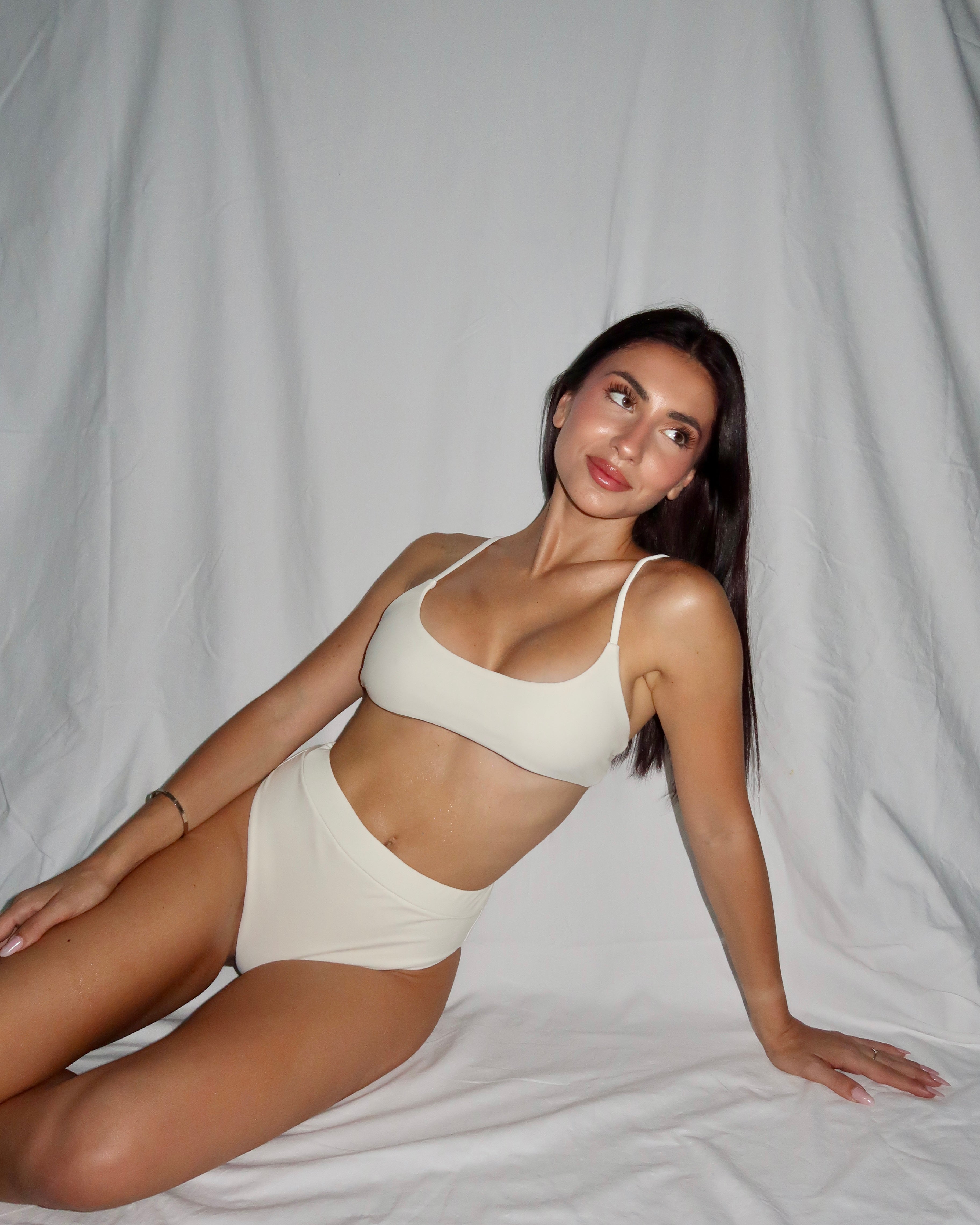BRAGUITA Bikini - Mykonos - Blanco Roto