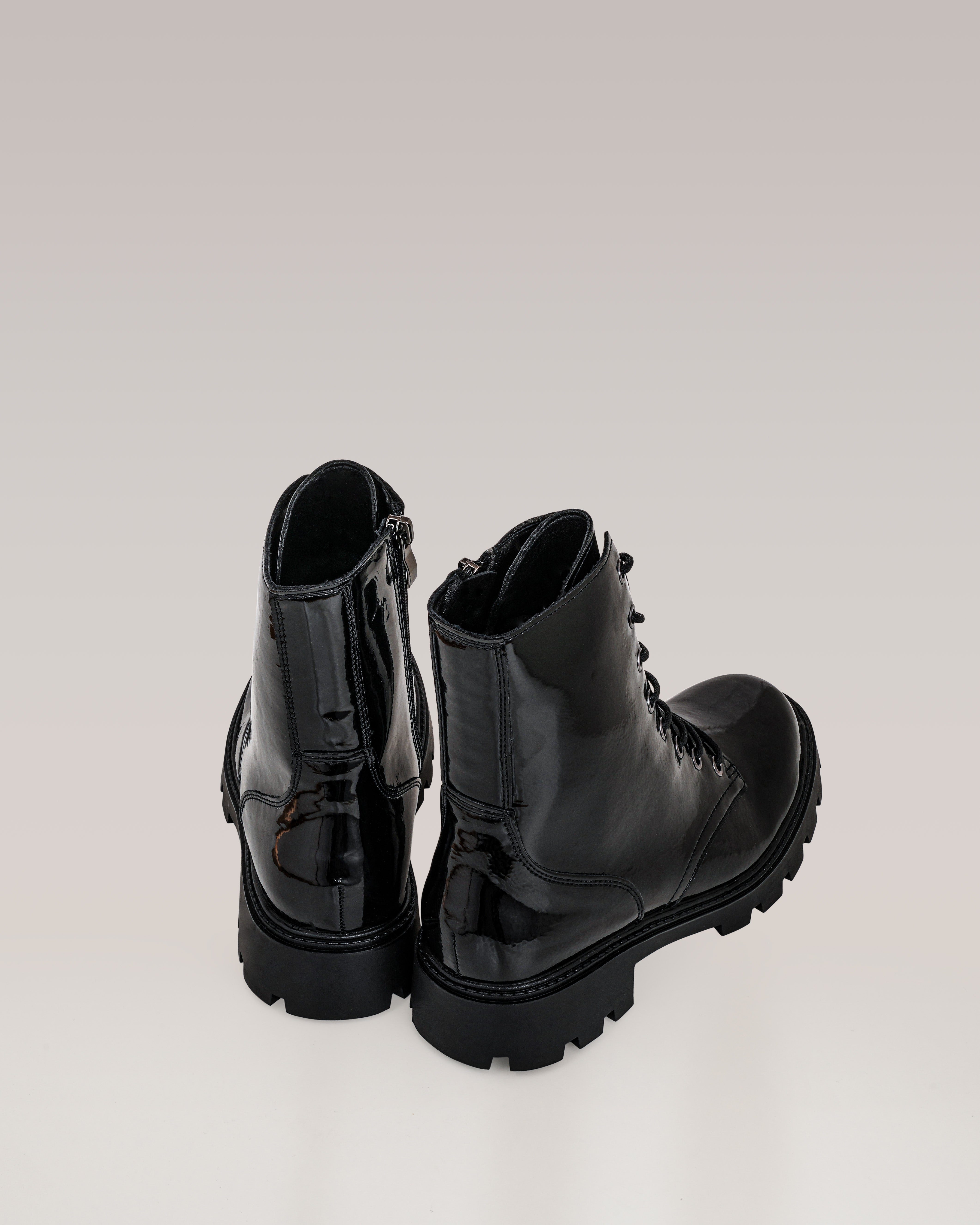 Botas Militares con Plataforma - NYRAGLOW