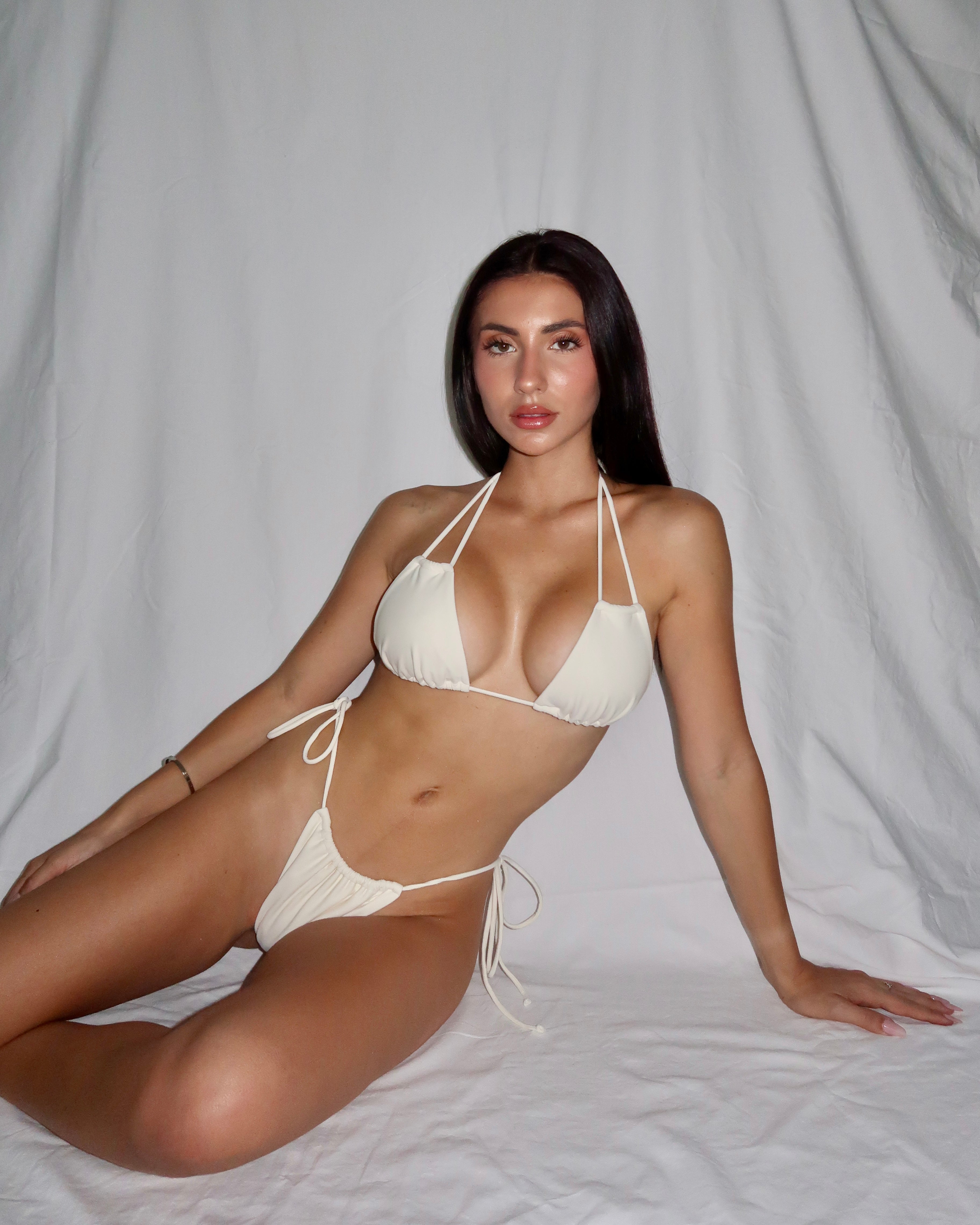 BRAGUITA Bikini - Ibiza - Blanco Roto