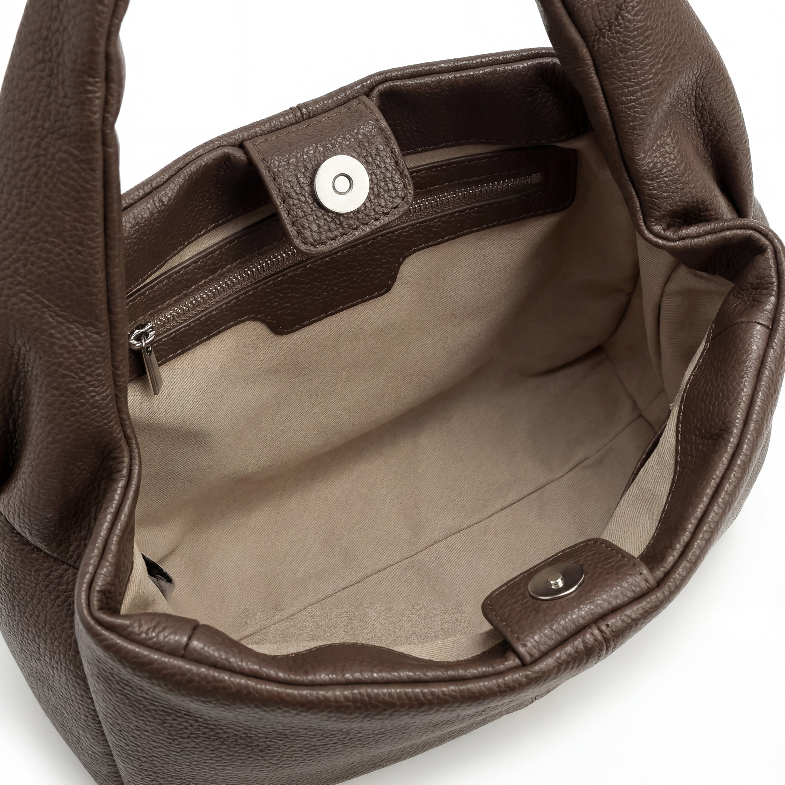 Bolso - MINI CREPÉ - Marrón