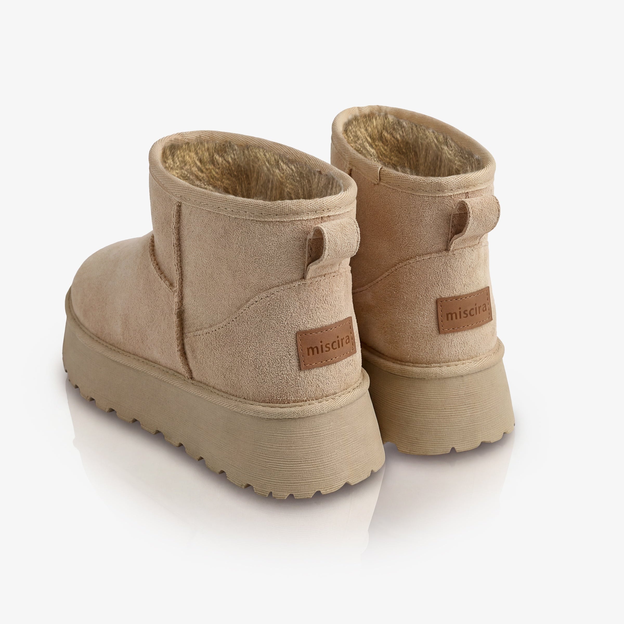 Botas Pelo - MISWINTER - Beige