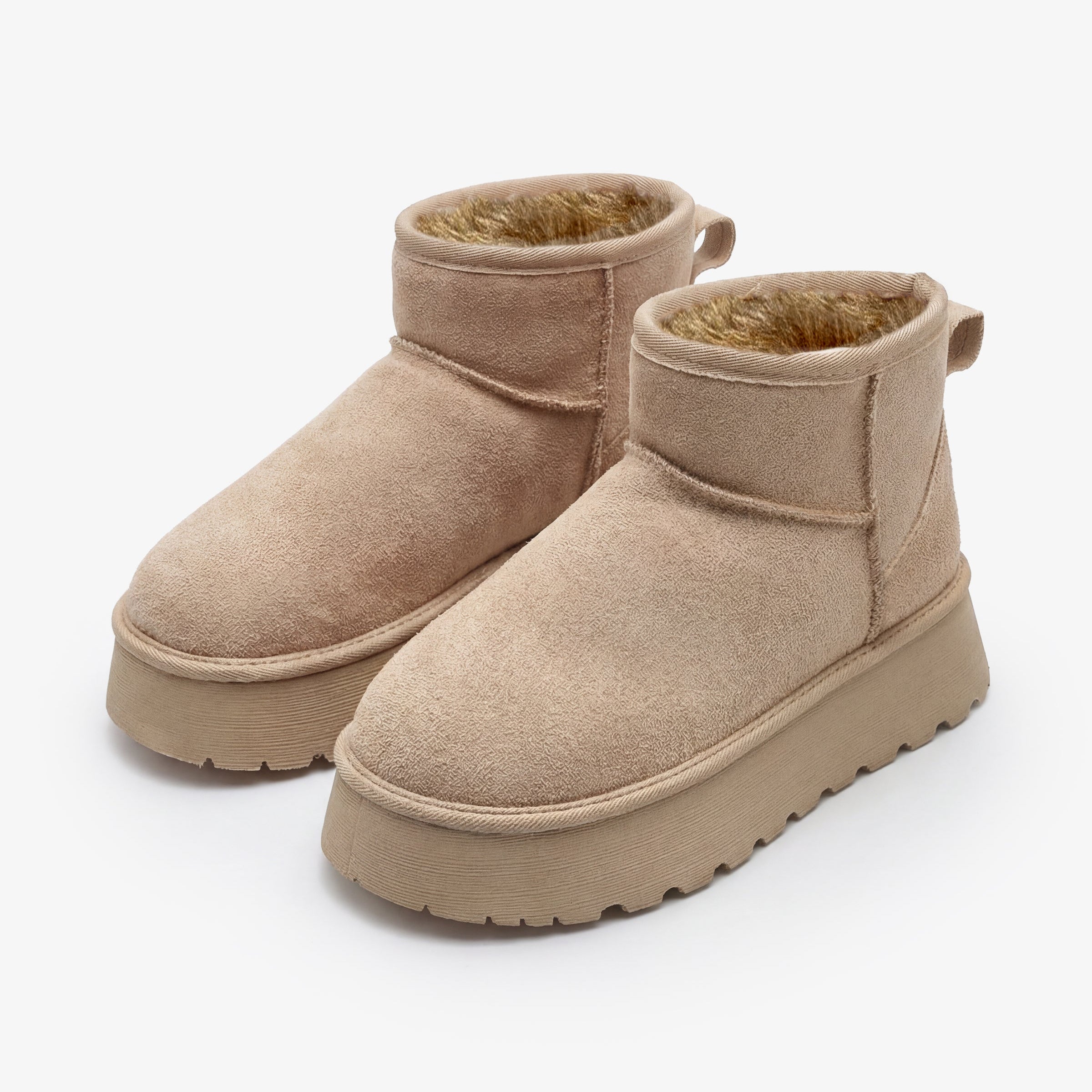 Botas Pelo - MISWINTER - Beige