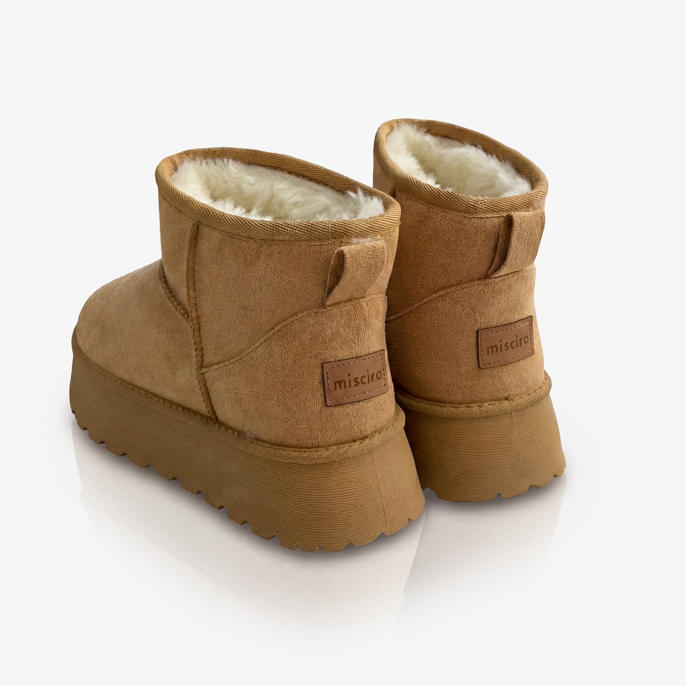 Botas Pelo - MISWINTER - Camel