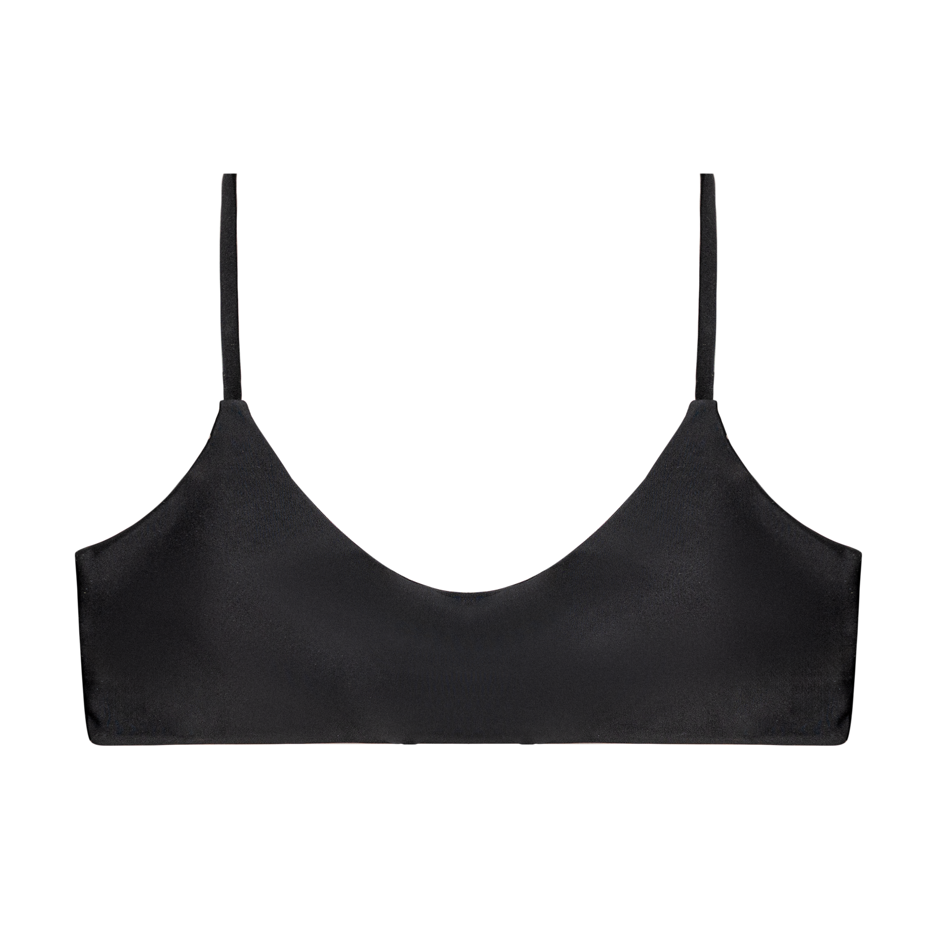 TOP Bikini - Santorini - Negro