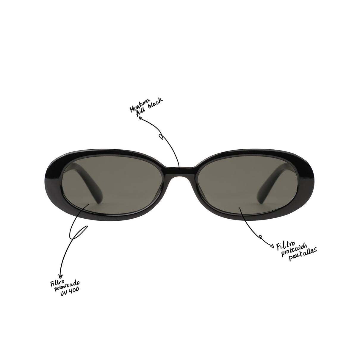 Gafas Lumière - Full Black