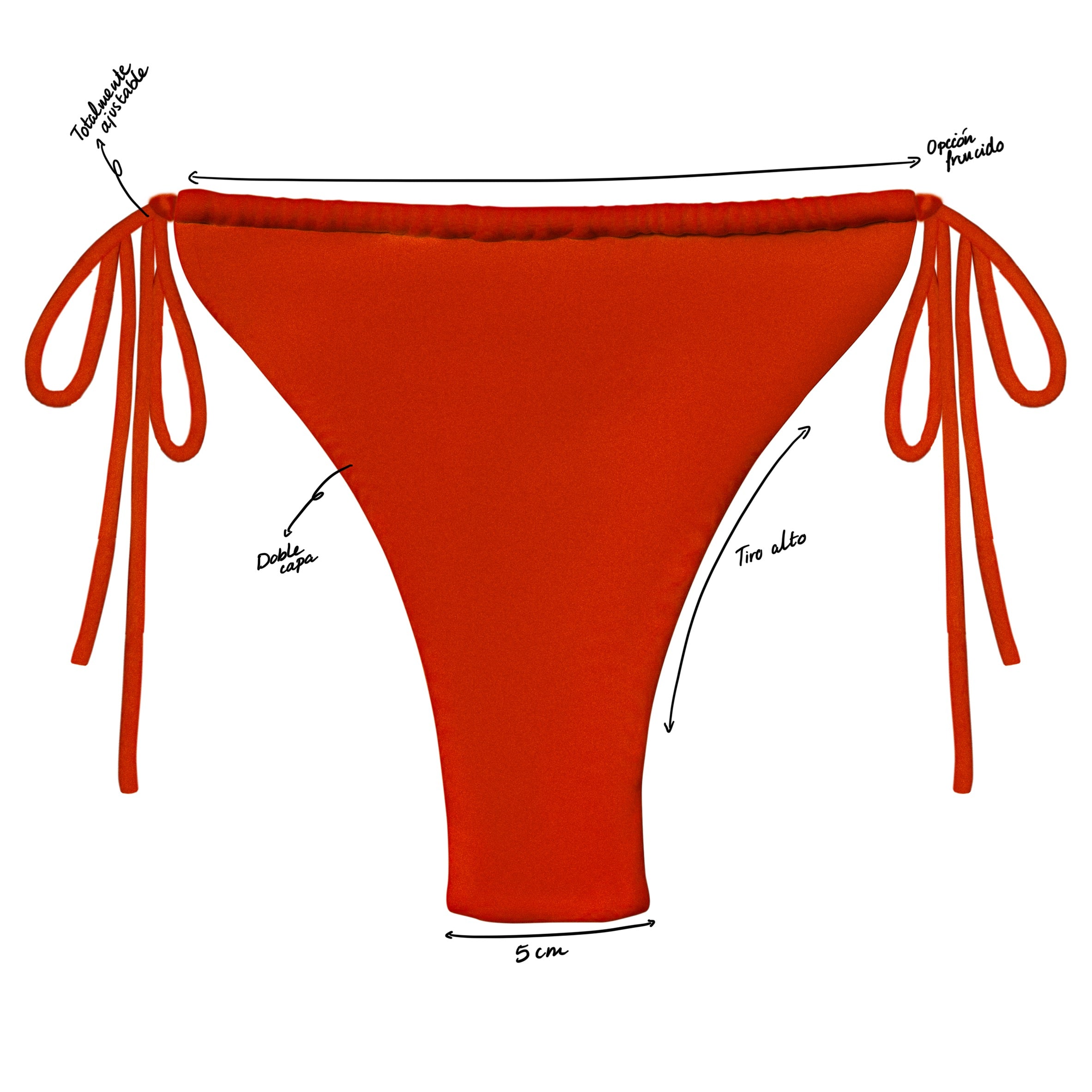 BRAGUITA Bikini - Ibiza - Rojo