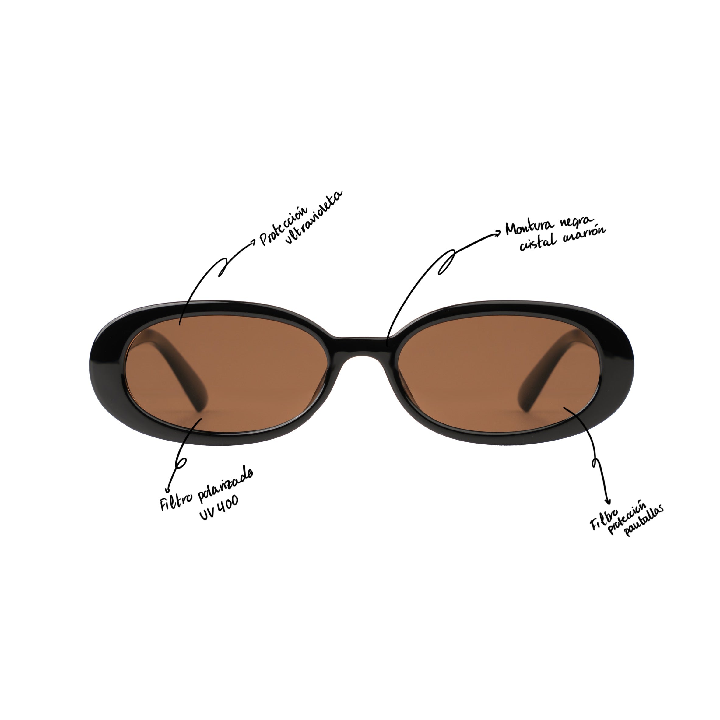 Gafas Lumière - Black/Brown