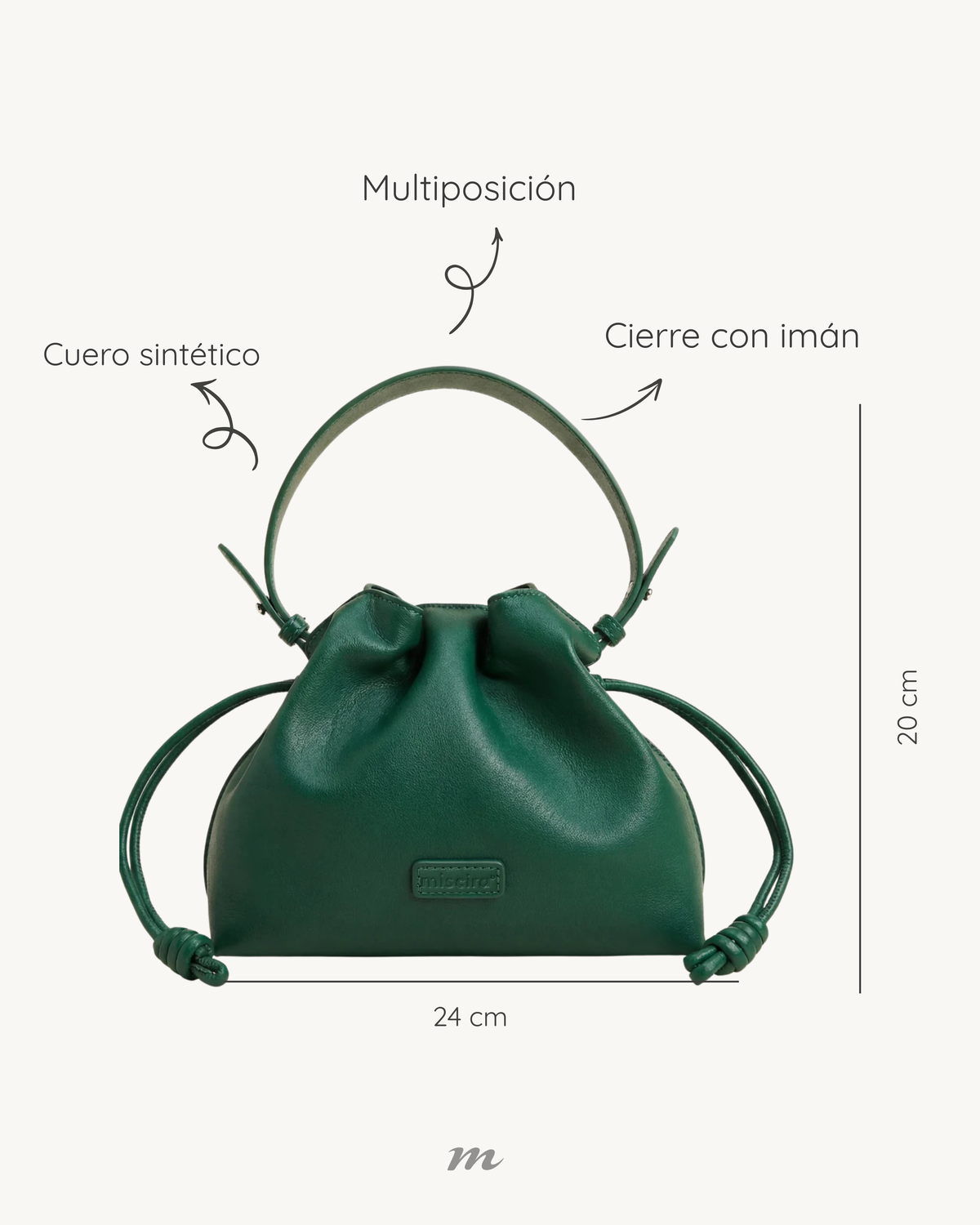 Bolso - SAQUET- Verde