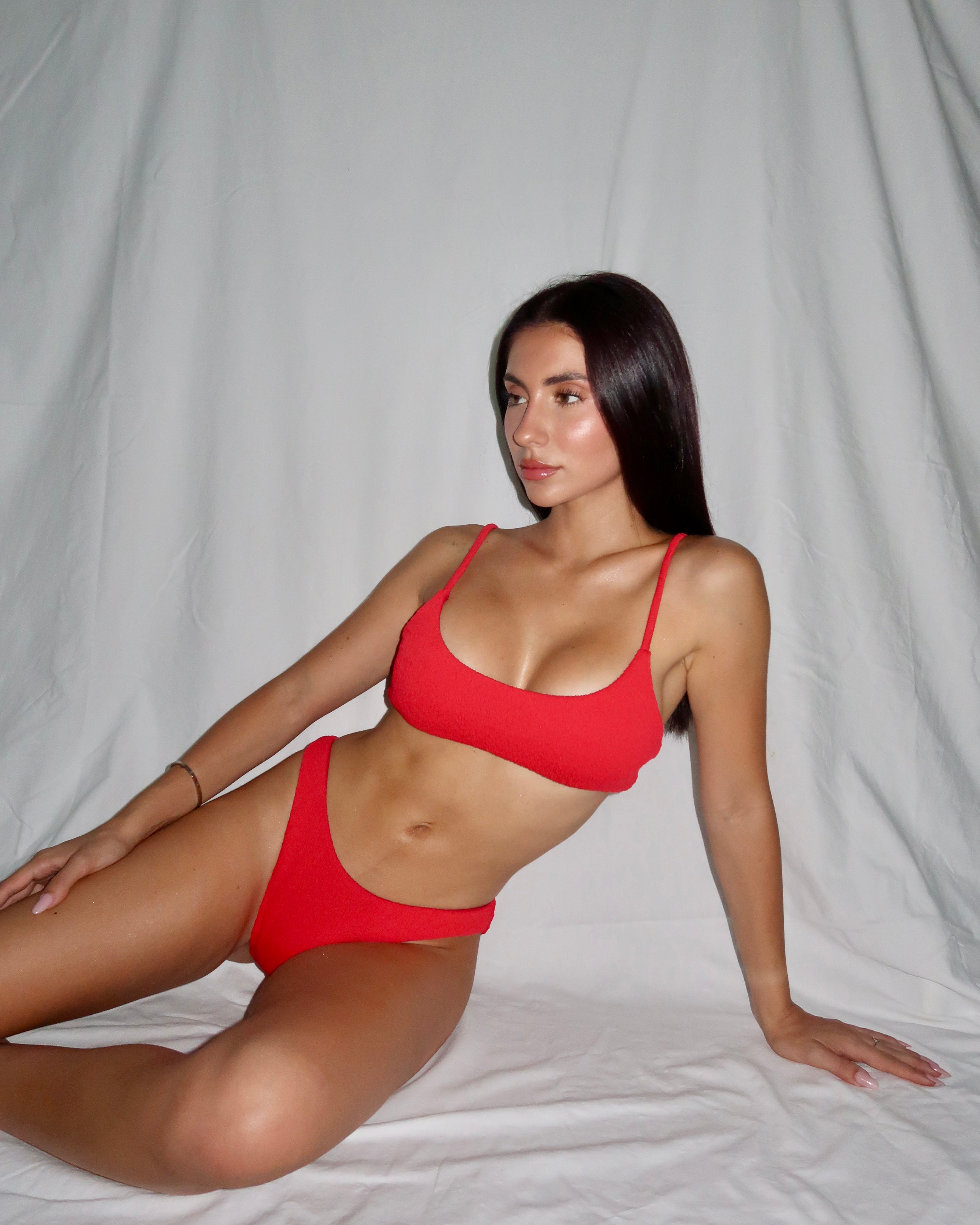 TOP Bikini - Santorini - Rojo