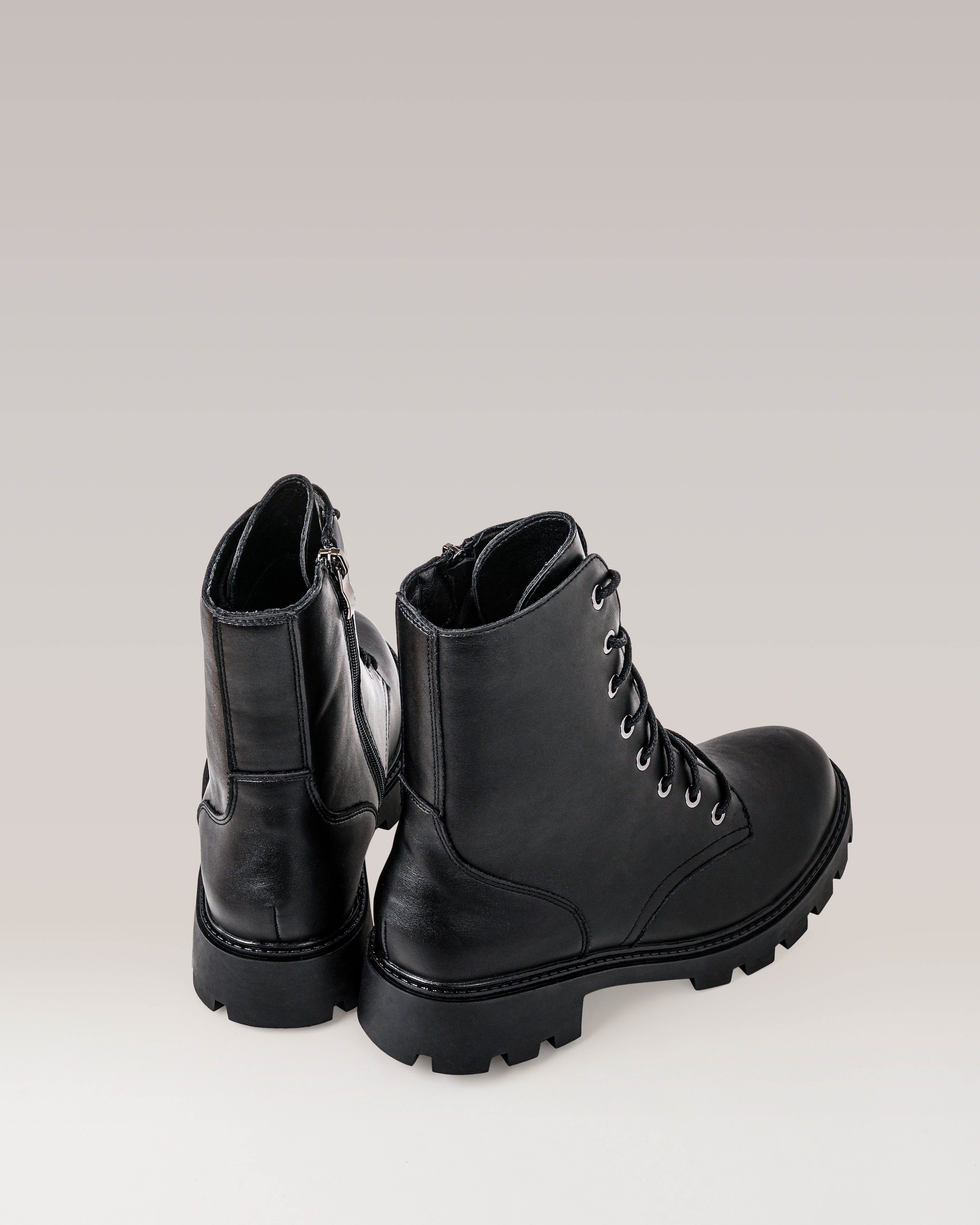 Botas Militares con Plataforma - NYRA