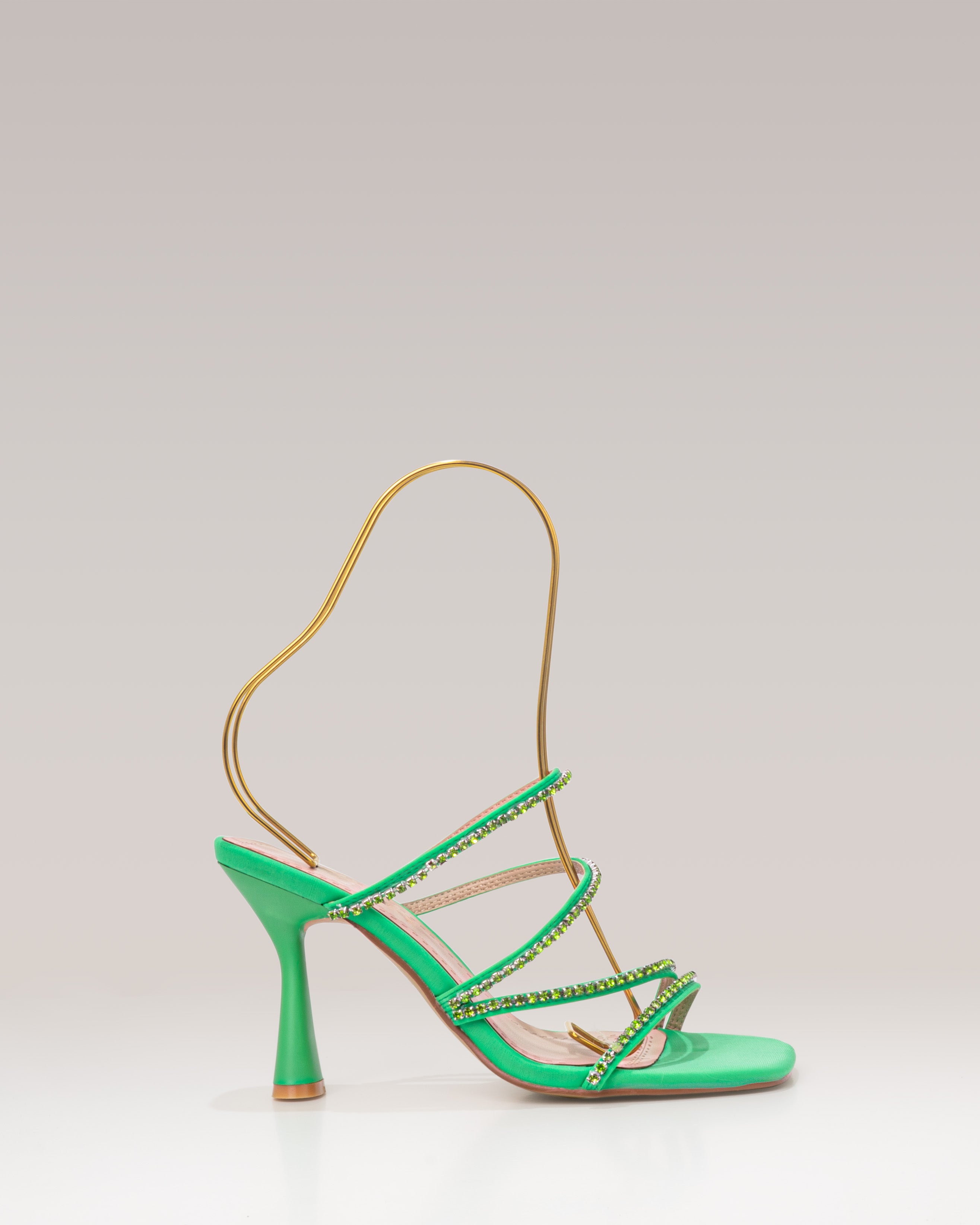 Sandalia de Tacón - BIJOU - Verde